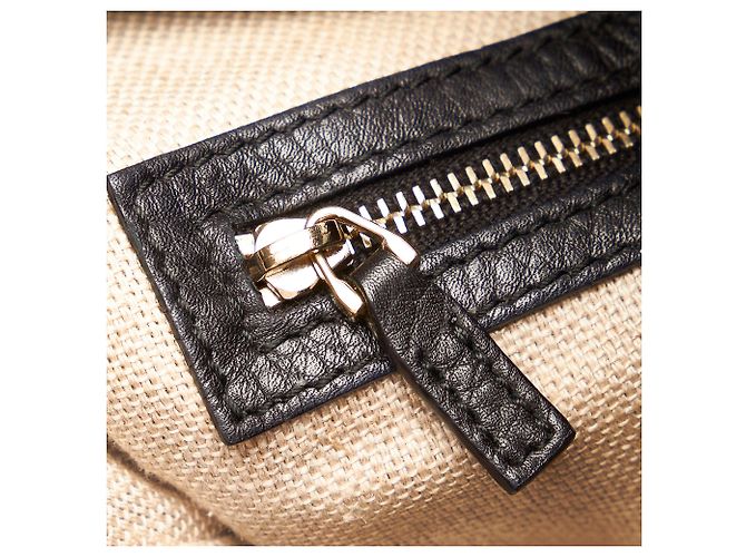 Borsa a tracolla in pelle nera di Gucci Greenwich - vista 8