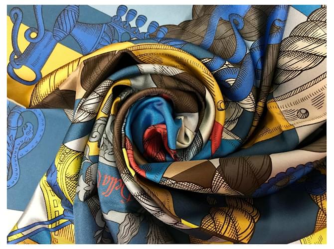 Hermès DELLA CAVALLERIA gefüttertes Gesicht Mehrfarben - Ansicht 11