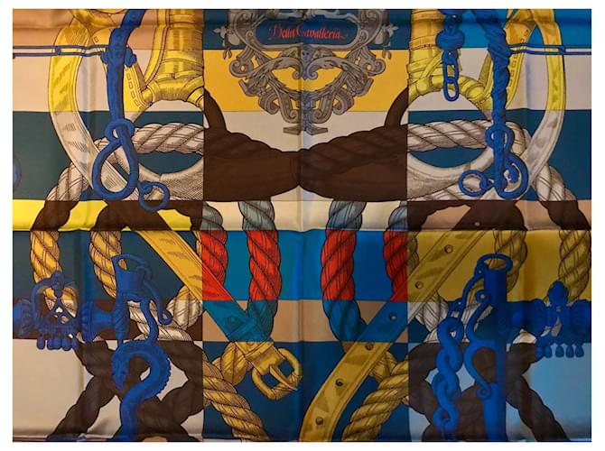 Hermès DELLA CAVALLERIA gefüttertes Gesicht Mehrfarben - Ansicht 7
