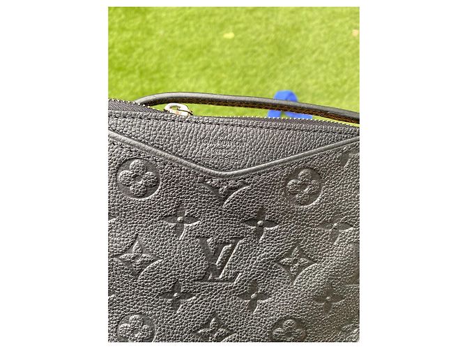 Borsa a tracolla Louis Vuitton nera empreinte pallas Nero - vista 2