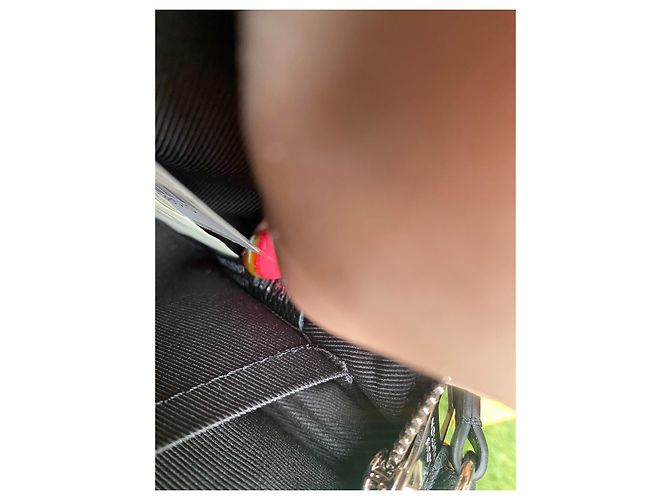 Borsa a tracolla Louis Vuitton nera empreinte pallas Nero - vista 7