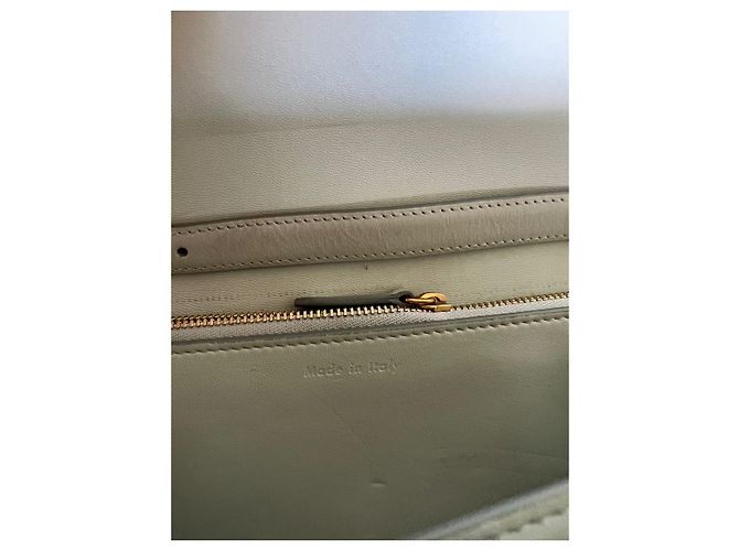 Céline Classic Box Tasche Hellgrünes Leder - Ansicht 10