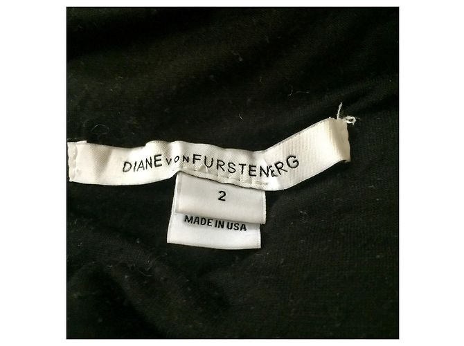 Diane Von Furstenberg DvF Zarita Spitzenkleid schwarz - Ansicht 6