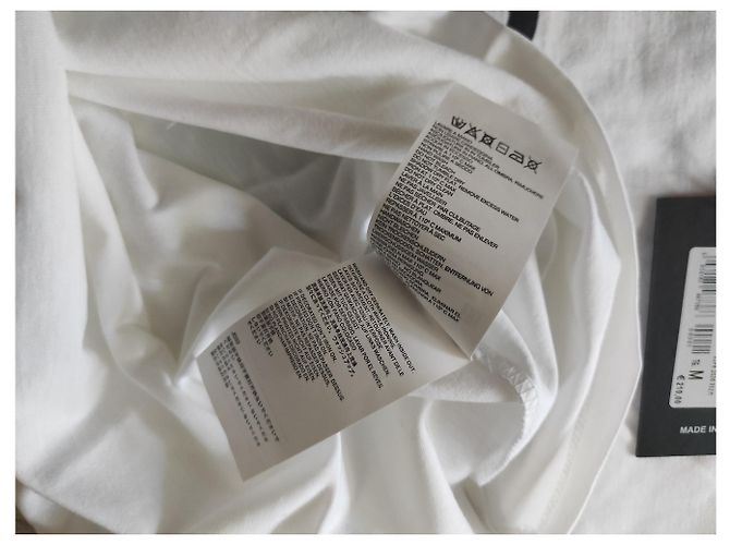 T-shirt in cotone bianco Dsquared2 Uomo M - vista 7