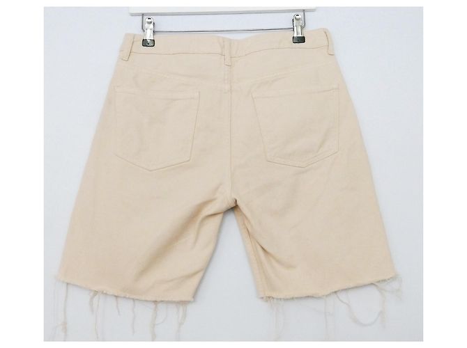 Autre Marque Short jeans Raey Comet Pink Rosa Bege - vista 2