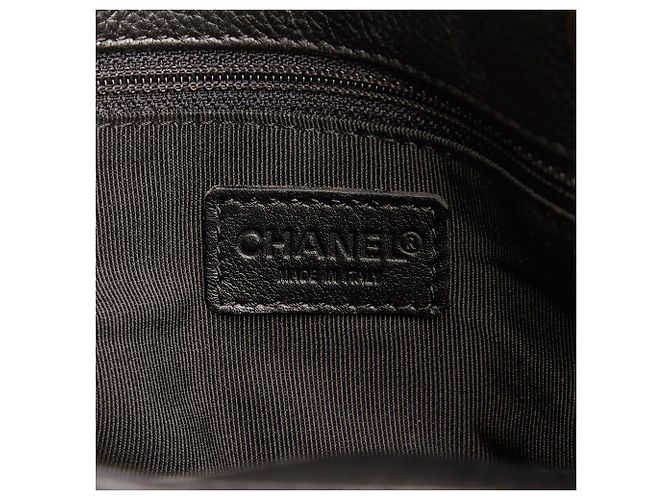 Borsa a mano in pelle nera Executive Cerf Chanel Nero - vista 6