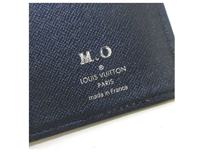 Louis Vuitton Portefeuille Brazza Azul marino - vista 6