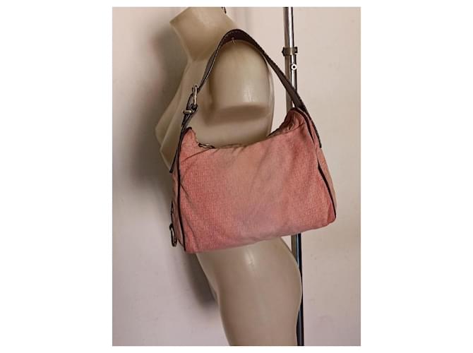Fendi mini bag borsa rosa monogram - vista 10