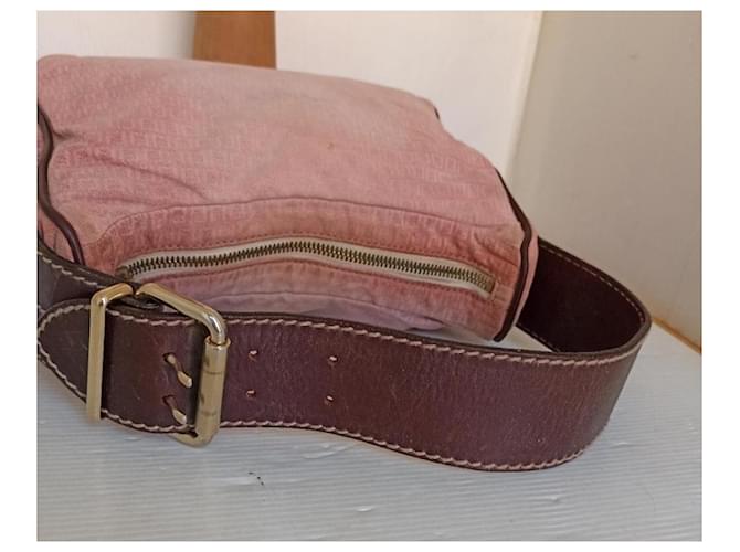 Fendi mini bag borsa rosa monogram - vista 11