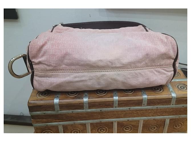 Fendi mini bag borsa rosa monogram - vista 16