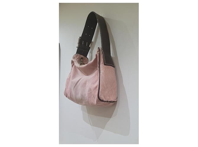 Fendi mini bag borsa rosa monogram - vista 18
