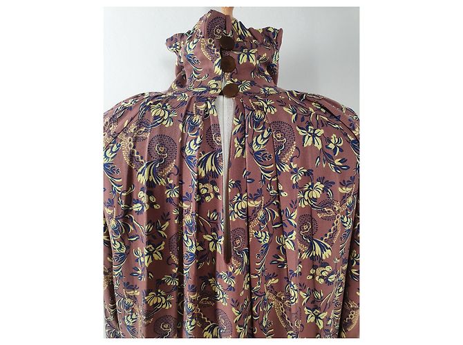 Noa Noa Sentimentale Kleid Viscose Mehrfarben - Ansicht 5