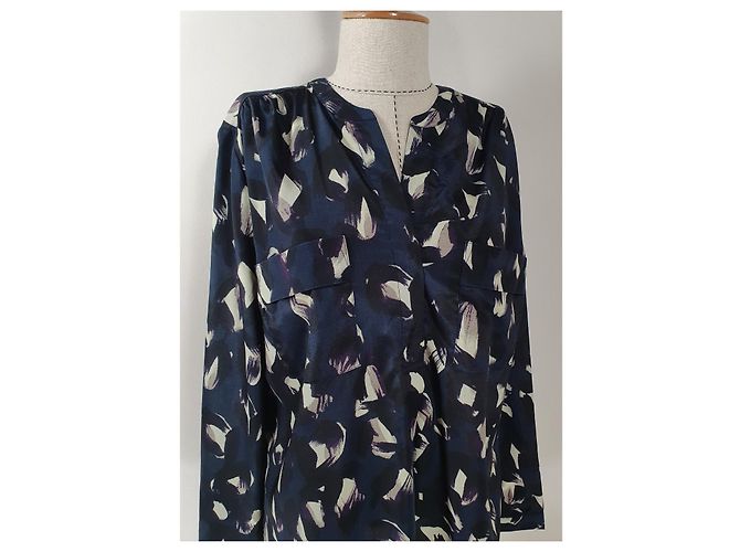 Camicetta Vera Wang Simply Blu Multicolore Poliestere - vista 2