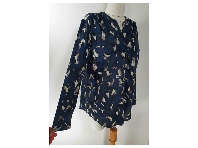 Camicetta Vera Wang Simply Blu Multicolore Poliestere - vista 3