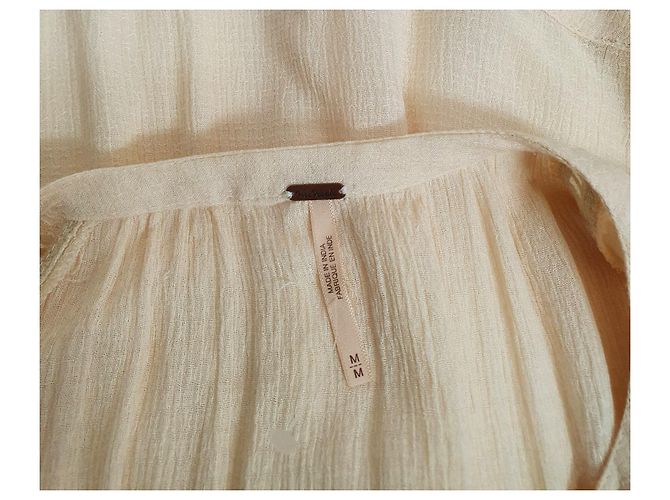 Free People Kleid Beige Modal Rayon M - Ansicht 5