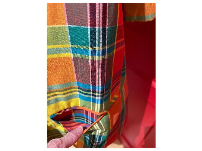 Giacca Agnès b. in madras multicolore cotone - vista 2