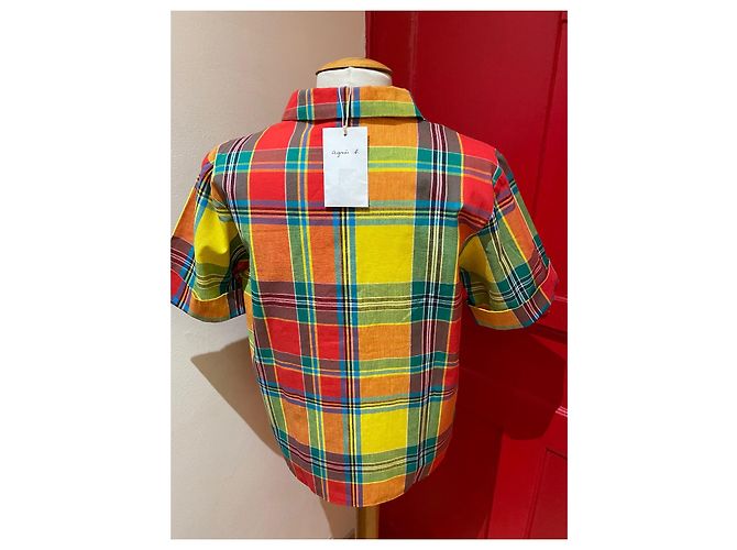 Giacca Agnès b. in madras multicolore cotone - vista 3
