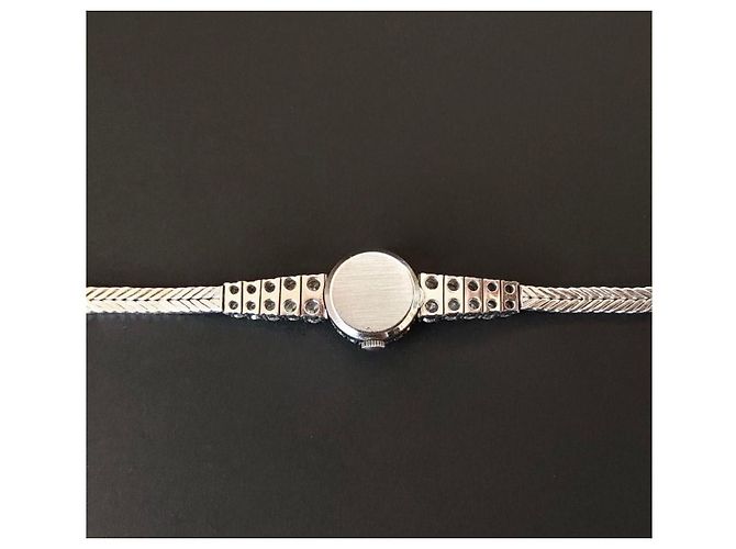 Montre Bijou Vacheron Constantin Mignon Diamants Or Blanc 18k - vue 3