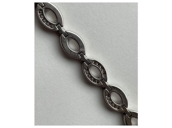 Bracciale Cartier Diadea Oro Bianco Metallico - vista 2