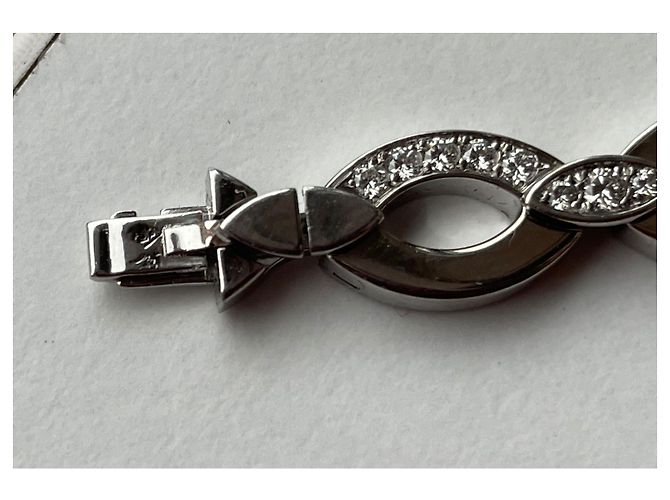 Bracciale Cartier Diadea Oro Bianco Metallico - vista 5
