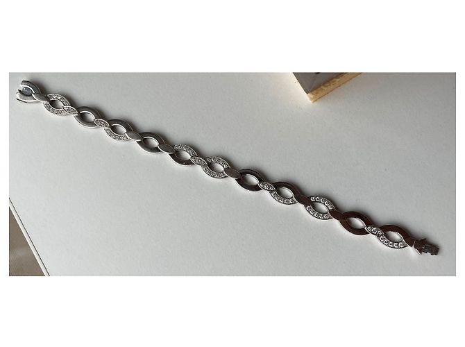Bracciale Cartier Diadea Oro Bianco Metallico - vista 7