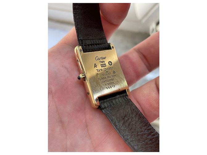 Cartier Tank Must Uhr Silber Mehrfarben - Ansicht 6