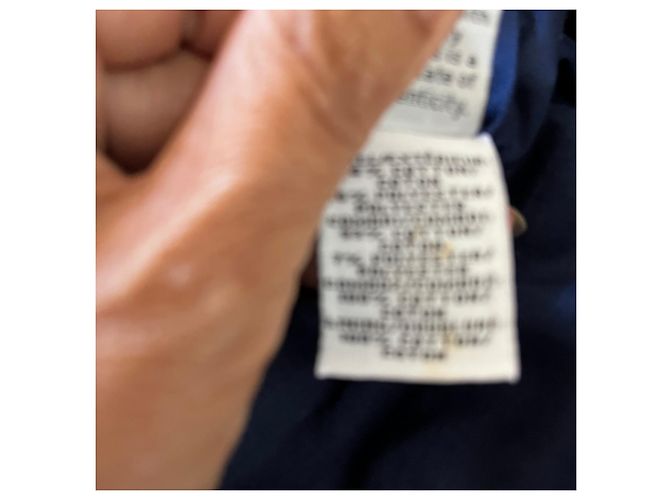 Diane Von Furstenberg Abito DvF blu scuro Kit con ricamo occhiello - vista 7
