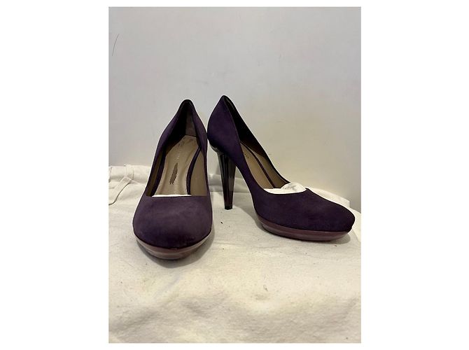 Bottega Veneta Pompe turbolenza in viola Porpora - vista 11