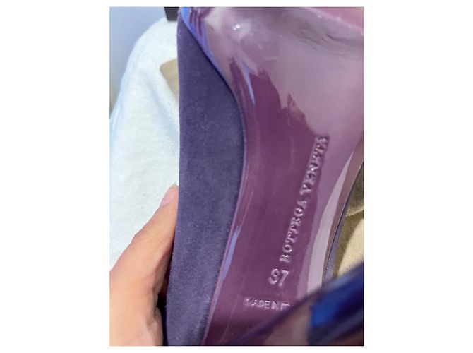 Bottega Veneta Pompe turbolenza in viola Porpora - vista 13