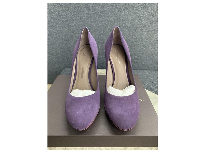 Bottega Veneta Pompe turbolenza in viola Porpora - vista 4
