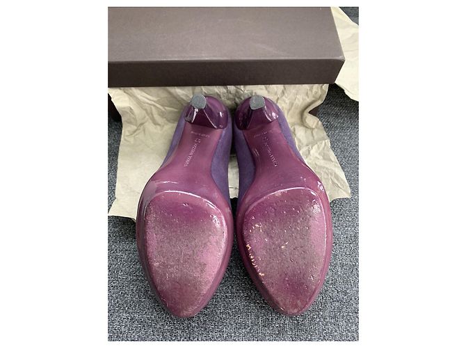 Bottega Veneta Pompe turbolenza in viola Porpora - vista 5