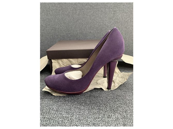 Bottega Veneta Pompe turbolenza in viola Porpora - vista 7