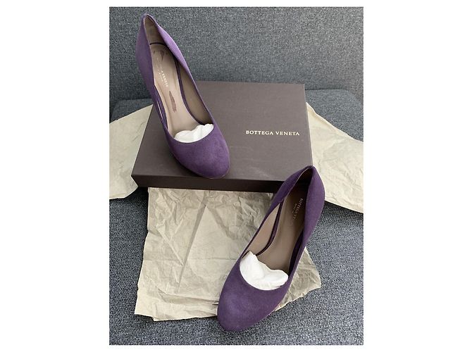 Bottega Veneta Pompe turbolenza in viola Porpora - vista 9