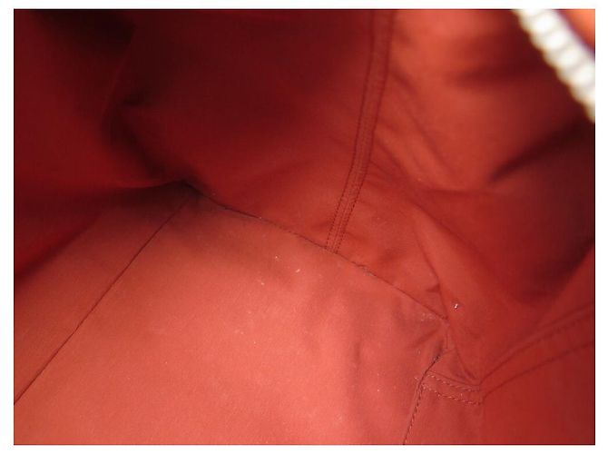 Hermès HERMES ACAPULCO MM CABAS EM LONA E BOLSA DE COURO LARANJA - vista 14