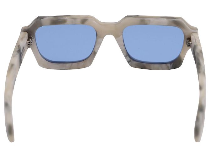 Autre Marque A-COLD-WALL* x Retrosuperfuture Cara Pebble Sunglasses in Ivory Acetate - view 4