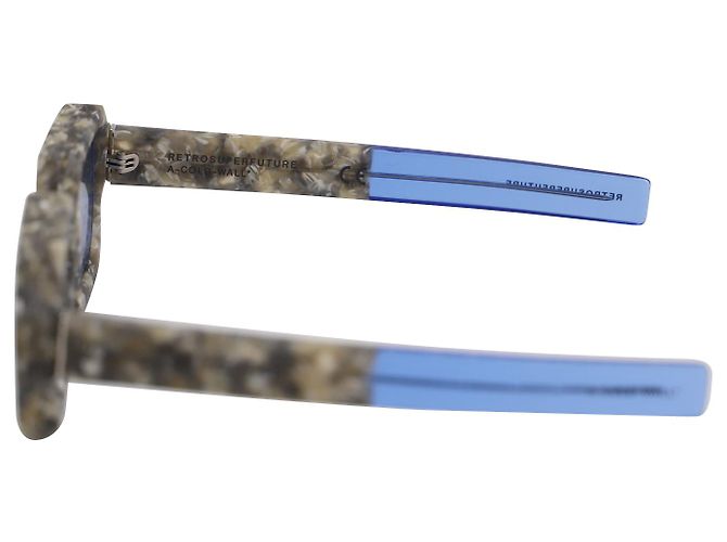 Autre Marque Occhiali da sole Retrosuperfuture A-COLD-WALL* x Cara Pebble in acetato multicolor - vista 5