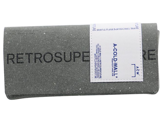 Autre Marque Occhiali da sole Retrosuperfuture A-COLD-WALL* x Cara Pebble in acetato multicolor - vista 8