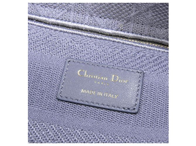 Dior Viola Media Tela Cannage Lady D Lite Porpora - vista 2