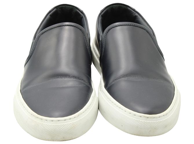 Autre Marque Sneakers Slip On Common Projects in Pelle Nera Nero - vista 2