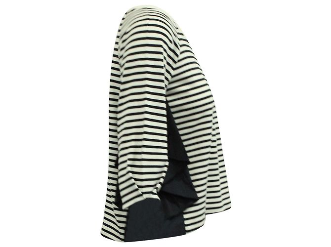 Top a righe Lanvin in rayon multicolor Stampa python - vista 2