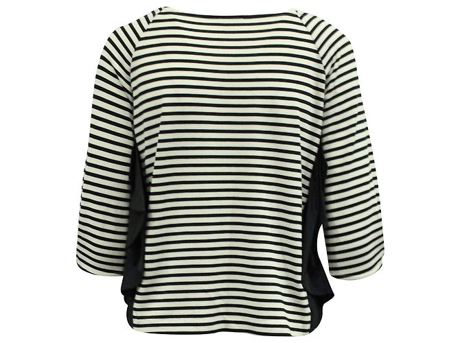 Top a righe Lanvin in rayon multicolor Stampa python - vista 3