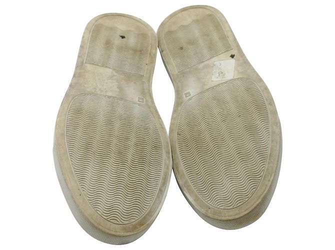 Autre Marque Sneakers Common Projects Achilles Stringate in Pelle Bianca Bianco - vista 6