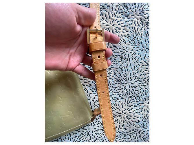 Louis Vuitton Thompson Street Monogramm Lackleder Hellgrün - Ansicht 2