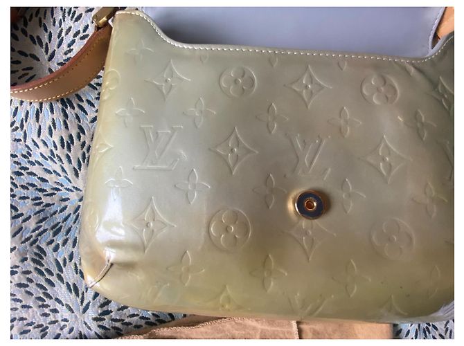 Louis Vuitton Thompson Street Monogramm Lackleder Hellgrün - Ansicht 7