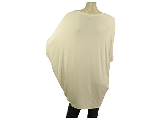 Top Relajado Mujer Manga Larga Dolman Blanco Helmut Lang - Talla M - vista 2
