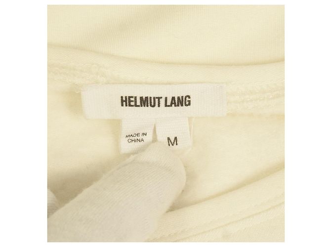 Top Relajado Mujer Manga Larga Dolman Blanco Helmut Lang - Talla M - vista 3