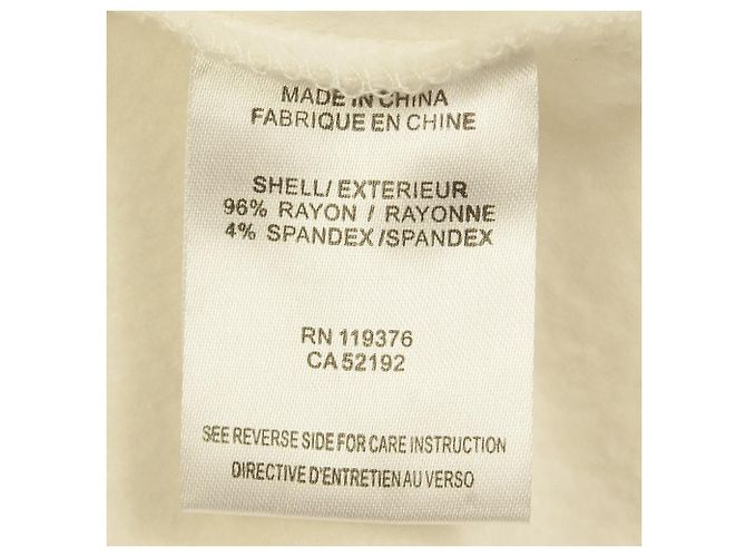 Top Relajado Mujer Manga Larga Dolman Blanco Helmut Lang - Talla M - vista 4