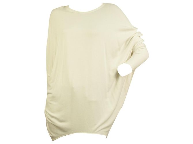 Top Relajado Mujer Manga Larga Dolman Blanco Helmut Lang - Talla M - vista 7