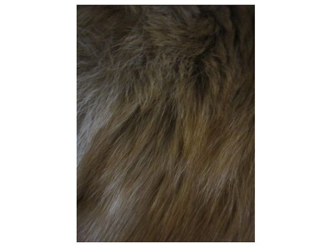 Autre Marque Chaqueta de pelo natural naranja - vista 8