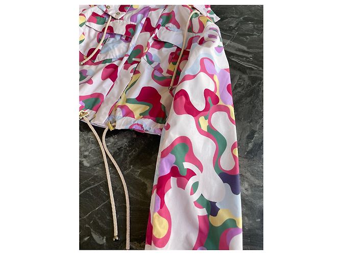 Chaqueta de seda estampada Chanel Spring 2021 Multicolor - vista 7